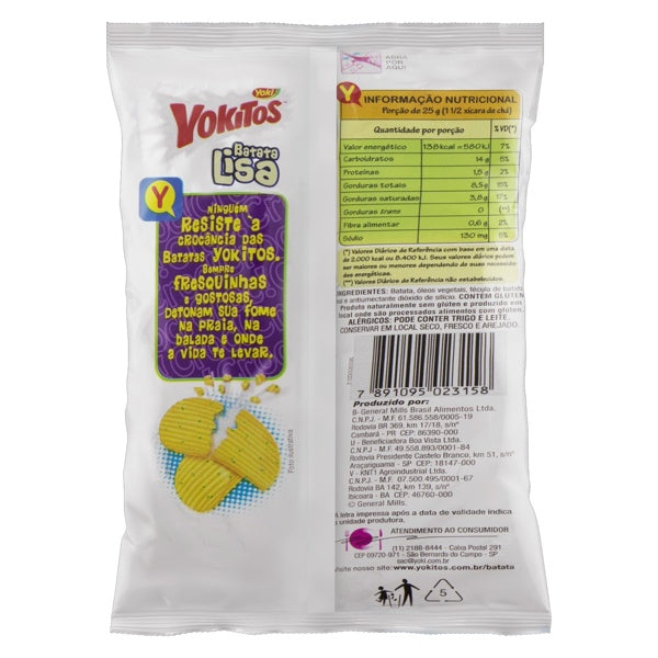 Yoki Chips, Salt (Brazil)