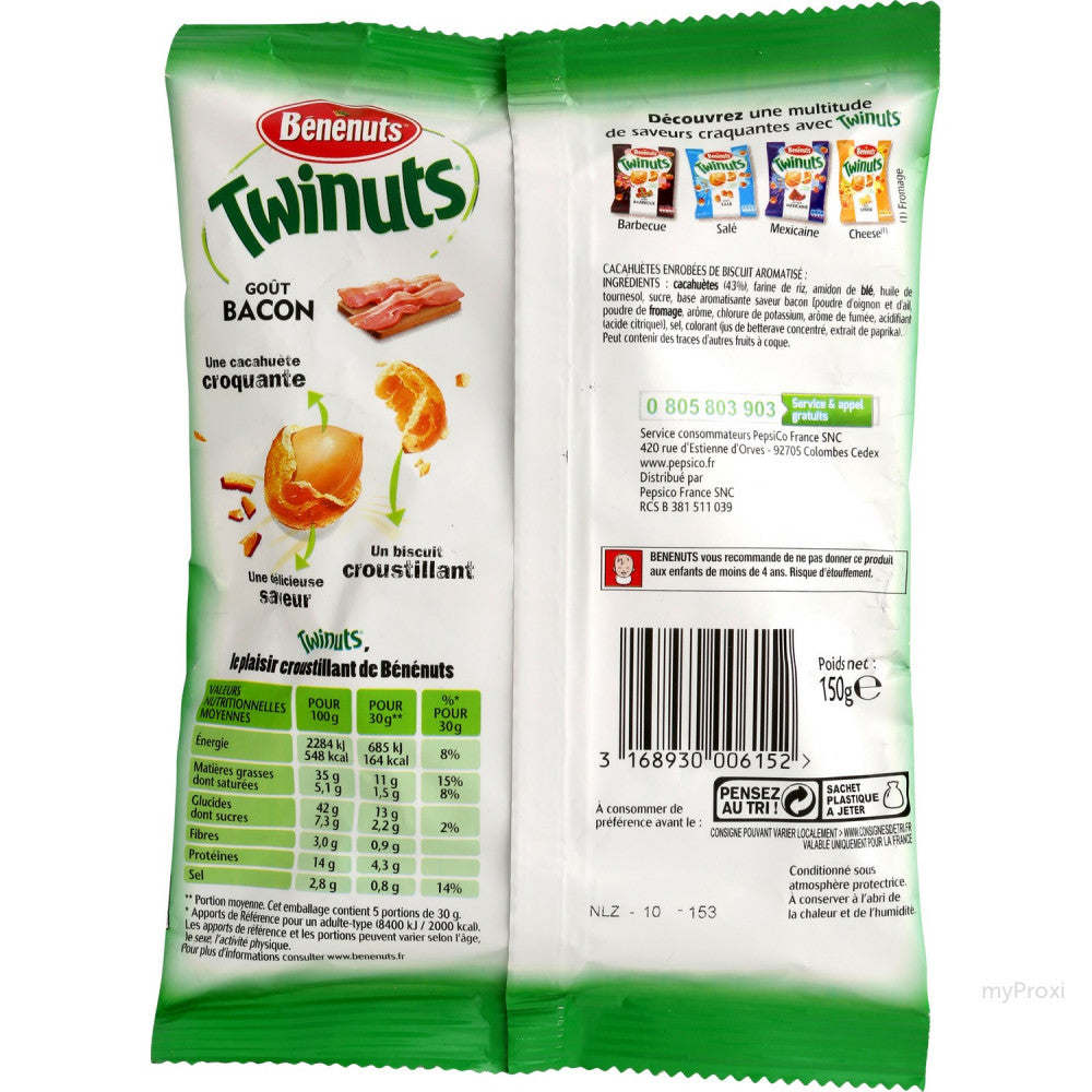 Benenuts Twinuts, Bacon (France)
