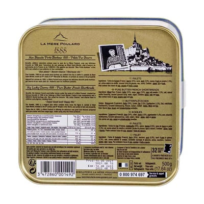 La Mere Poulard Cookie Palets, French Butter (France)