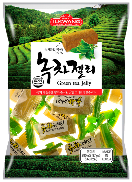 Ilkwang Jelly, Green Tea (Korea)