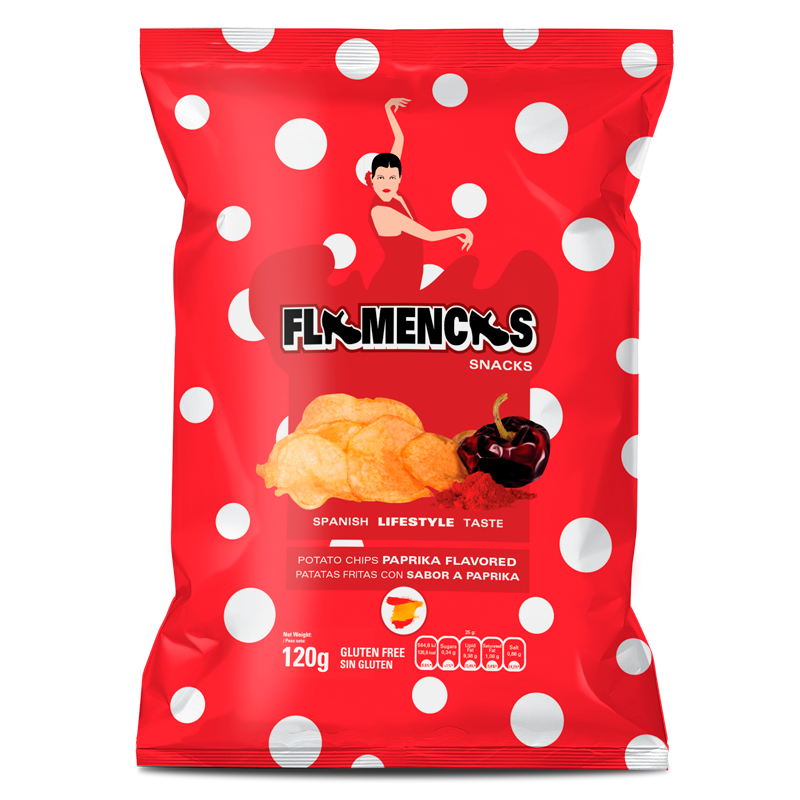 Flamencas Chips, Paprika (Spain)