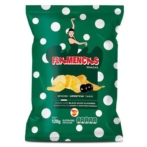 Flamencas Chips, Black olive (Spain)