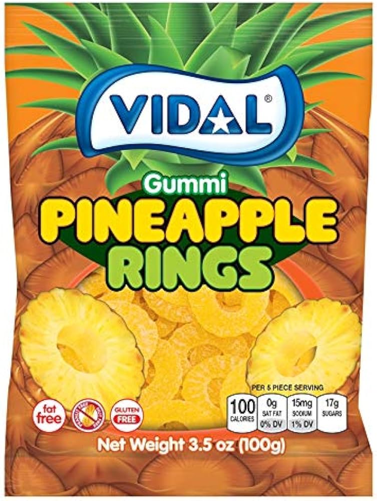 Vidal Gummies, Pineapple (Spain)