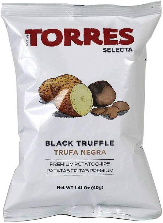 Torres Potato Chips, Black Truffle (Spain)
