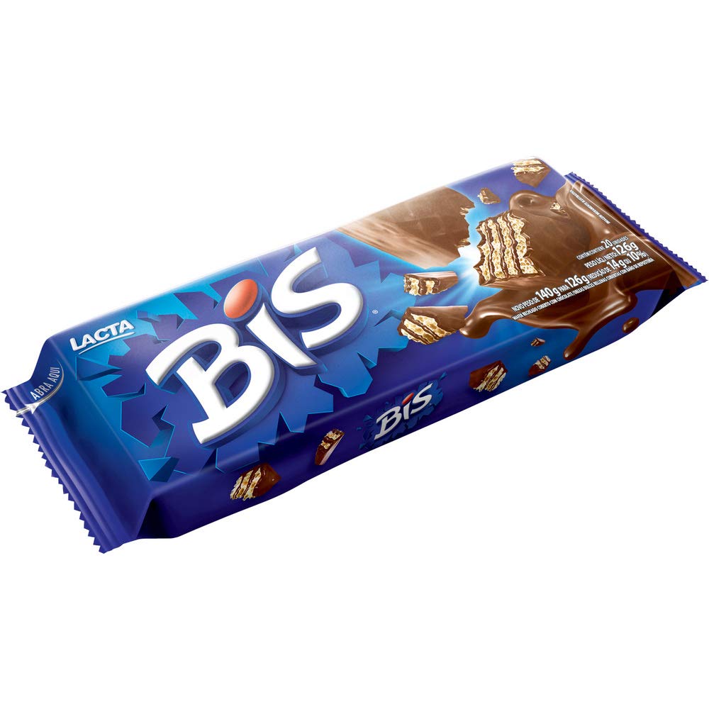 Lacta Bis Chocolate , Original (Brazil)