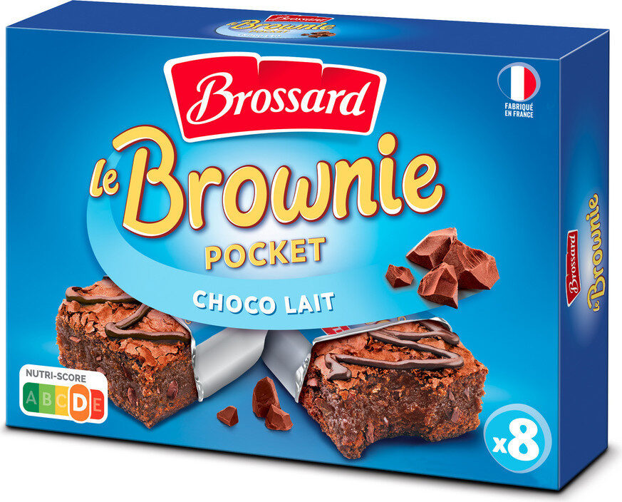 Brossard Le Brownie, Milk Chocolate (France)