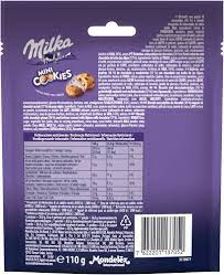 Milka Mini cookies, chocolate (Turkey)