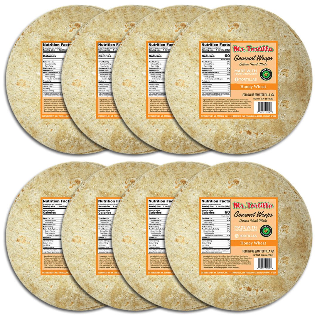 Mr. Tortilla Gourmet Wrap - Artisan Flour Tortillas