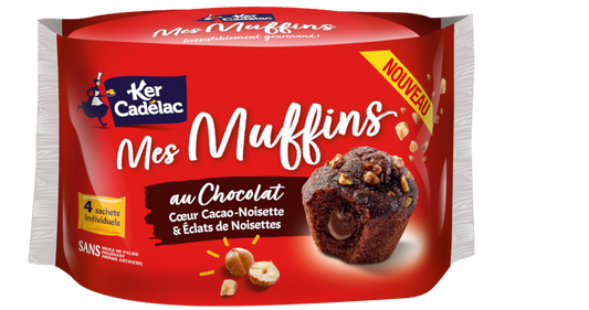 Ker Cadelac Muffin, Chocolate, Hazlenut (France)