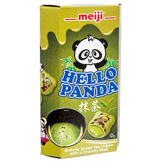 Meiji Hello Panda, Matcha green tea (Japan)