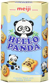 Meiji Hello Panda, Vanilla cream (Japan)