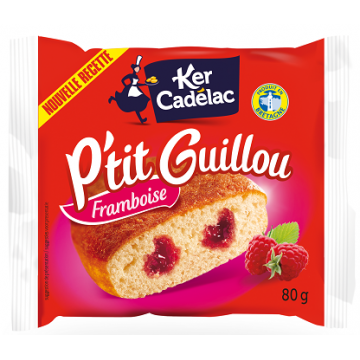 Ker Cadelac petit Guillou, Raspberry flavored cake (France)
