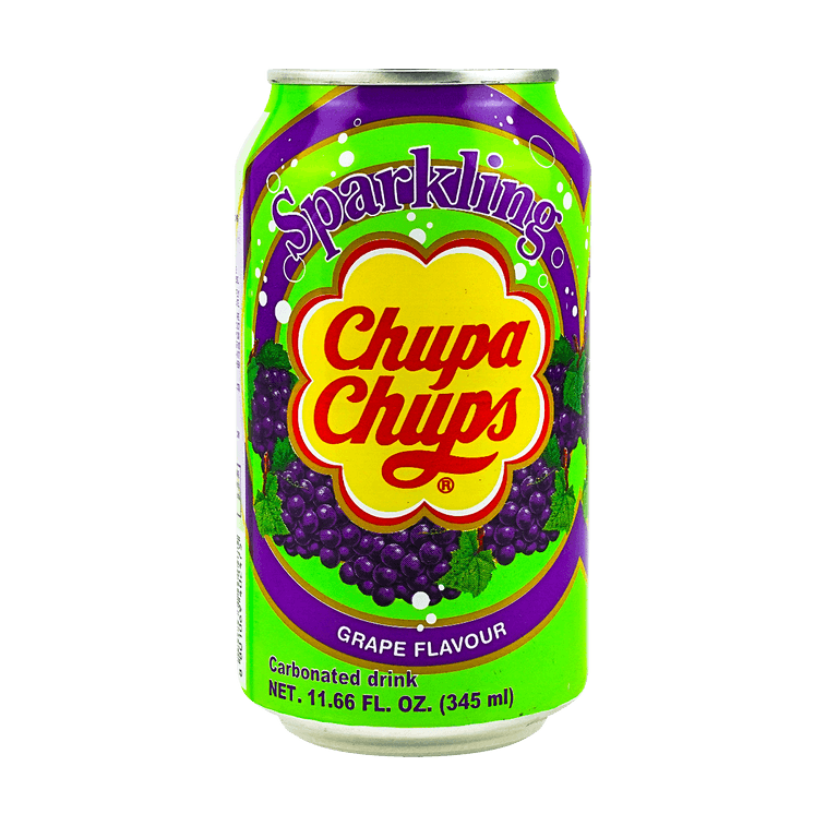 Chupa Chups Sparkling Drink, Grape (Korea)