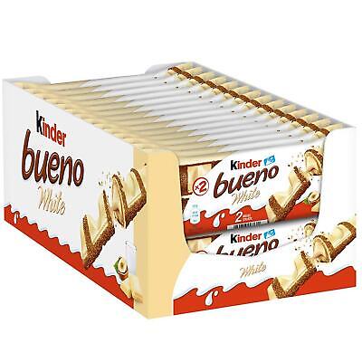 Ferrero Kinder Bueno White - 1.4oz Bars x 30 Pack (Germany)