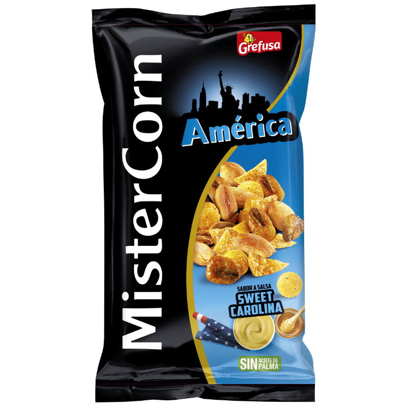 Grefusa MisterCorn nut, peanuts, honey (Spain)