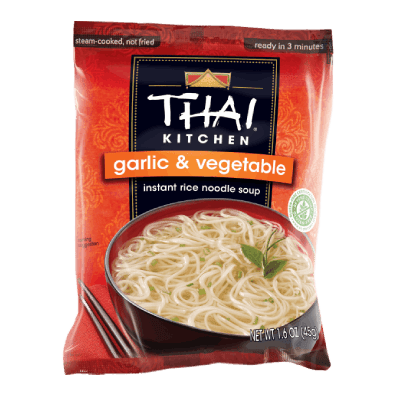 Thai Kitchen Garlic & Vegetable Instant Rice Noodle Soup, 1.6 oz (Thailand)