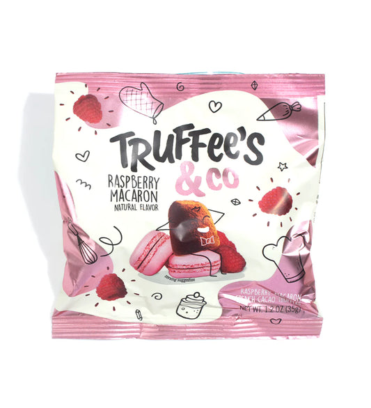 Truffee's & Co truffles with Macaroons, Raspberry (France)