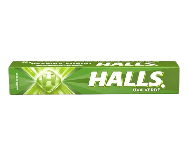 Halls uva verde, green grape (Brazil)