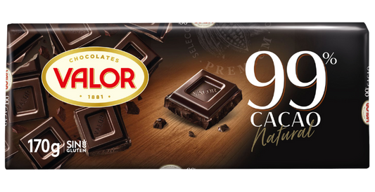 Valor Chocolates, Traditional 99% (Spain)