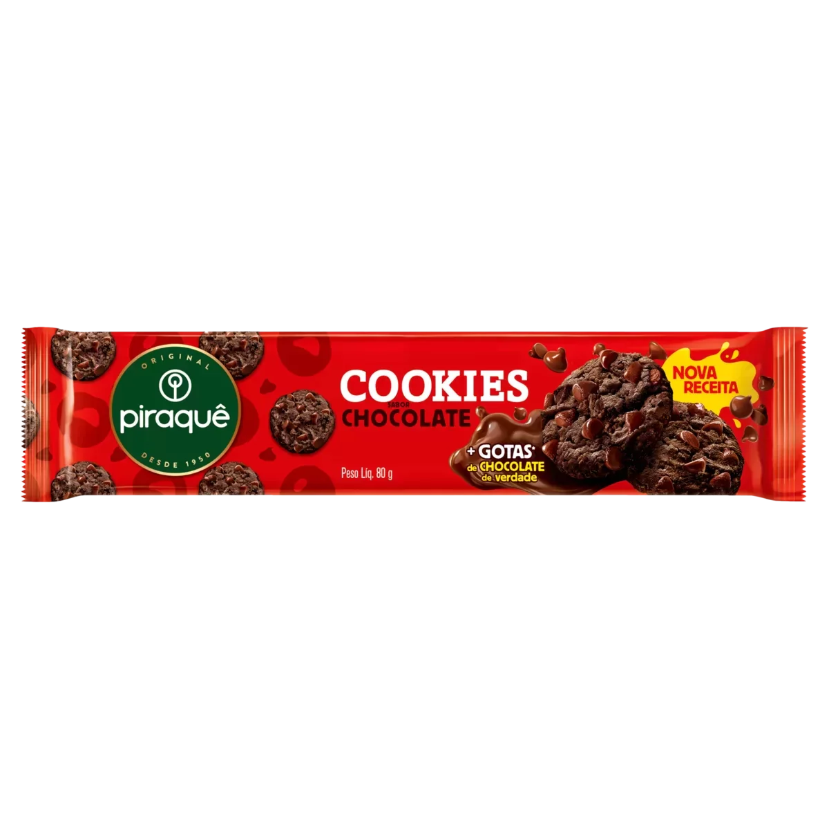 Piraquê Cookies, Chocolate (Brazil)