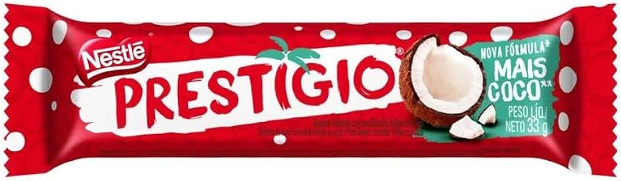 Nestle Prestigio, Coconut Chocolate (Brazil)