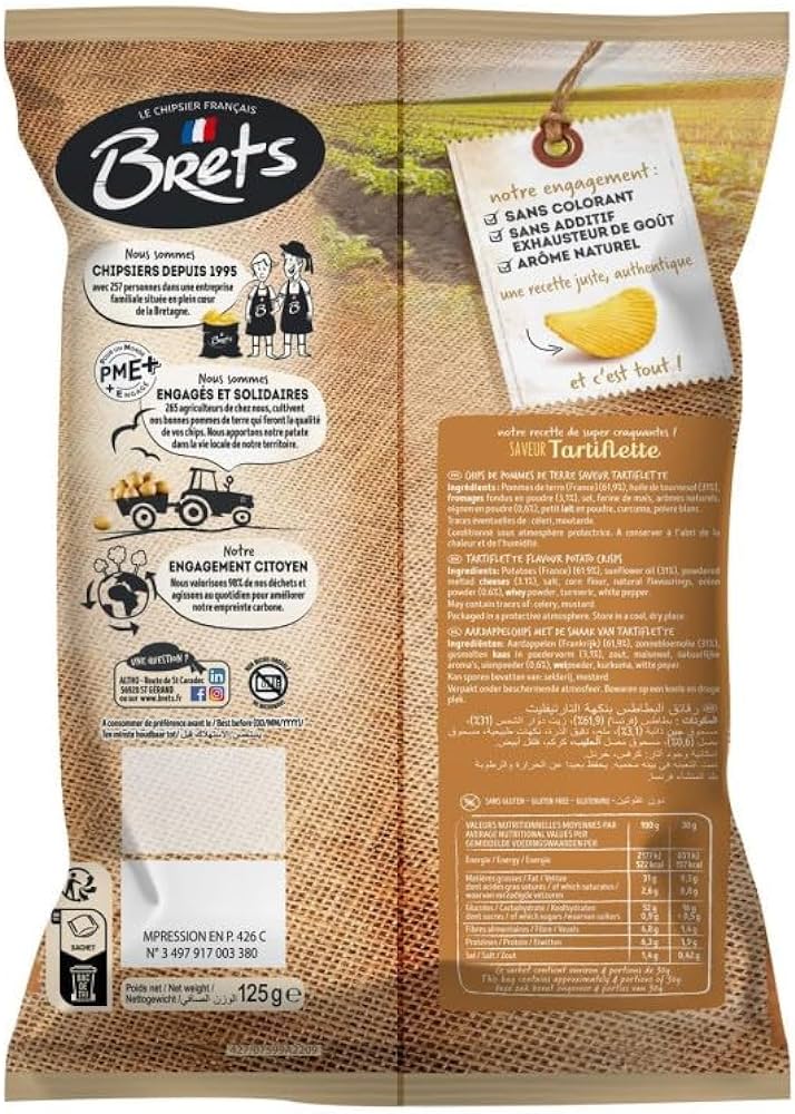 Brets Chips, Tartiflette (France)