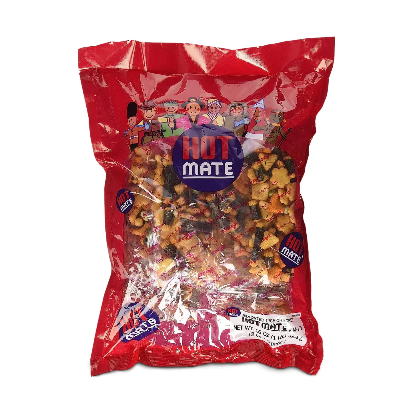 Hot Mate Rice Crackers, Original (Japan)