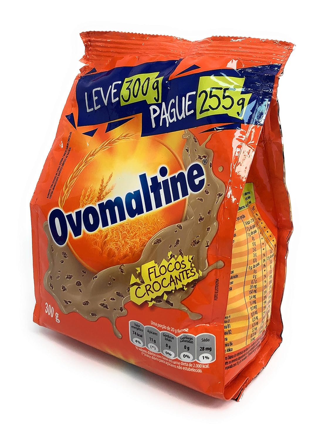 OVOMALTINE Malt Extract, Chocolate Drink (Brazil)