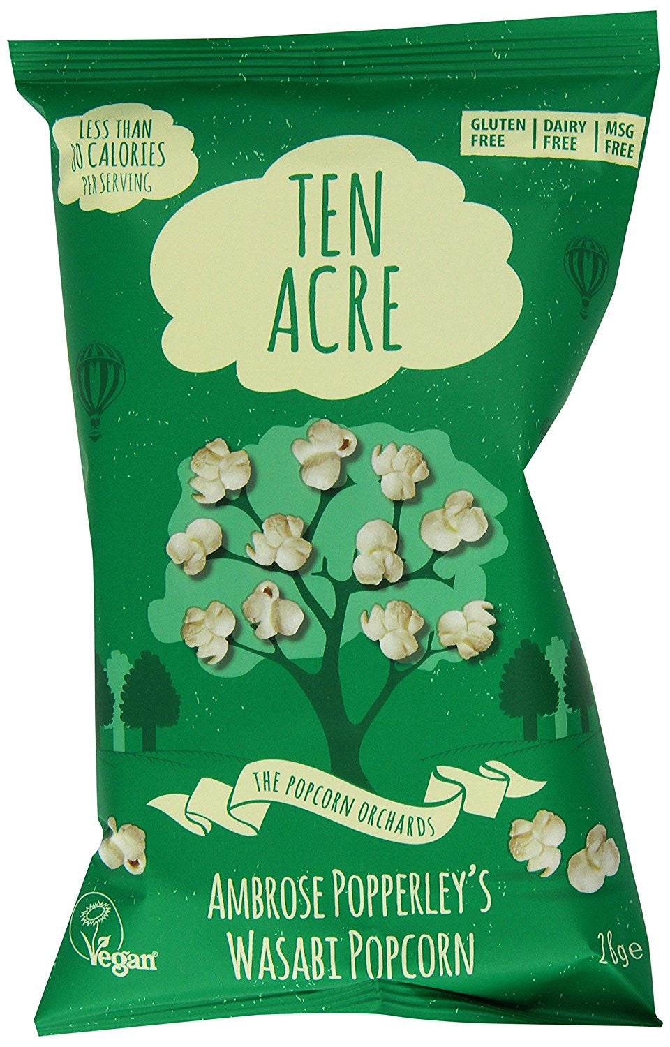 Wasabi Popcorns