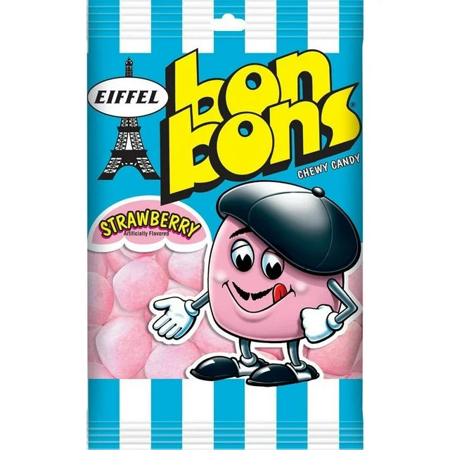 Eiffel Bon Bon Candy, Strawberry (France)