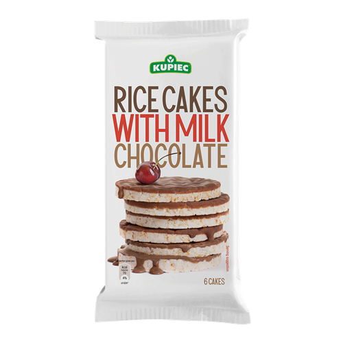 Rice Cakes with Dark/Milk Chocolate