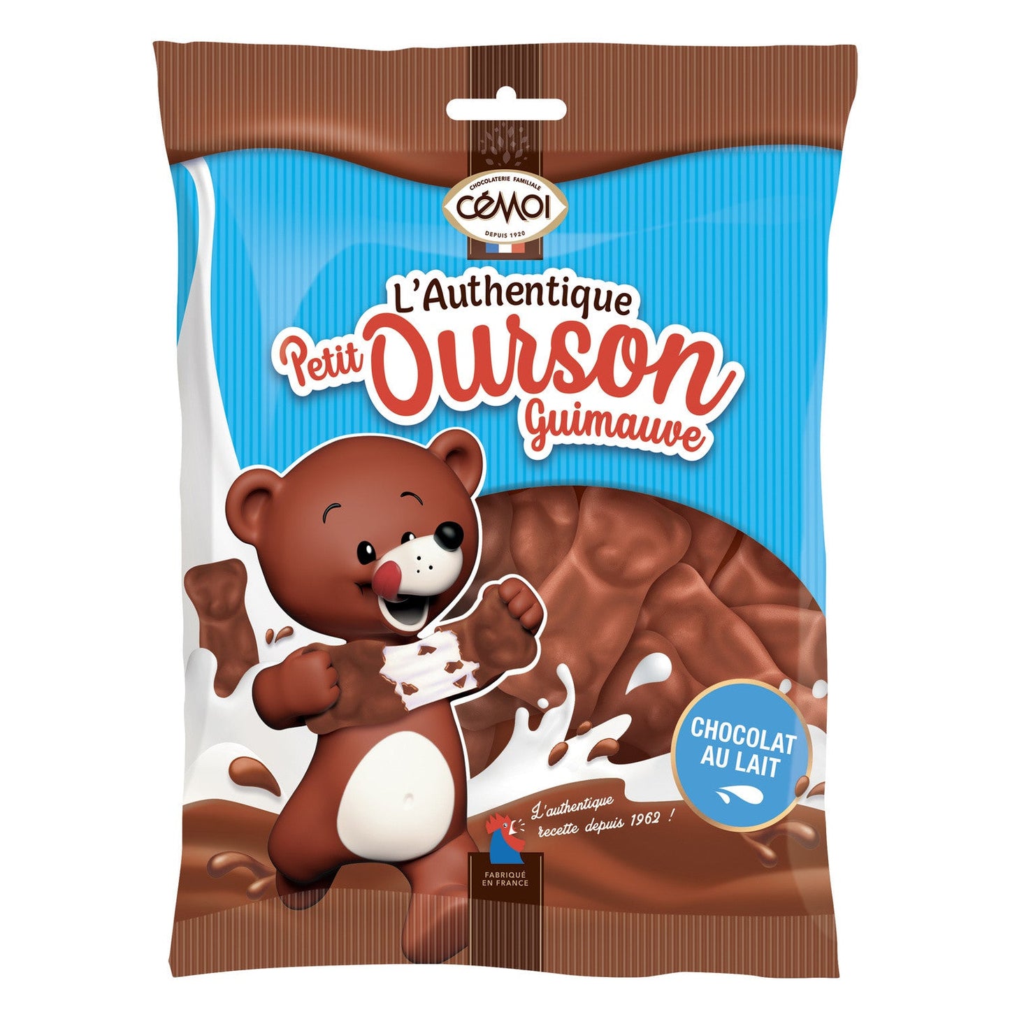 Cémoi Ourson Marshmallow, Chocolate (France)