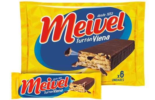 Meivel Turron Viena, Chocolate (Spain)