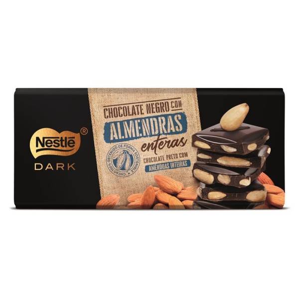 NESTLÉ Chocolate, Dark Chocolate With Whole Almonds (Spain)