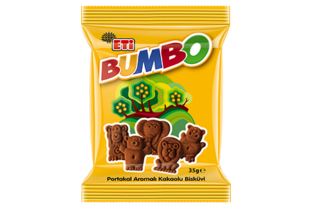 Eti Bumbo, Orange, Cocoa Biscuit (Turkey)