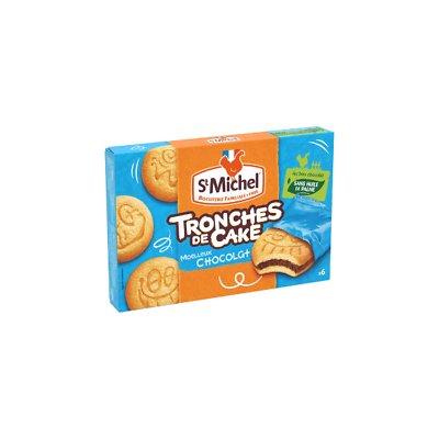 St Michel Tronches de cake , Chocolate (France)