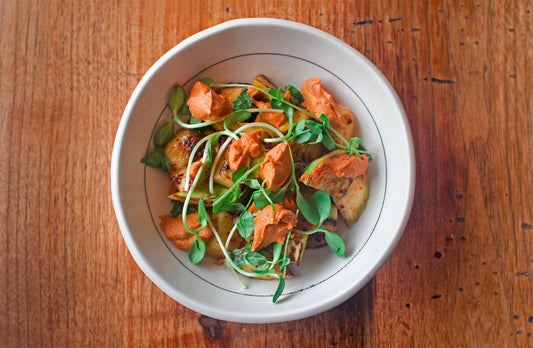 Romesco with Summer Squash