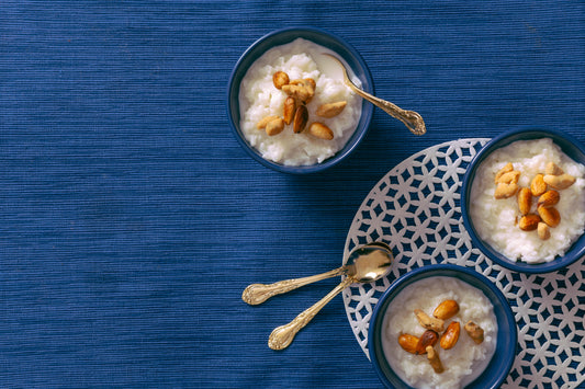 Orange Blossom Rice Pudding