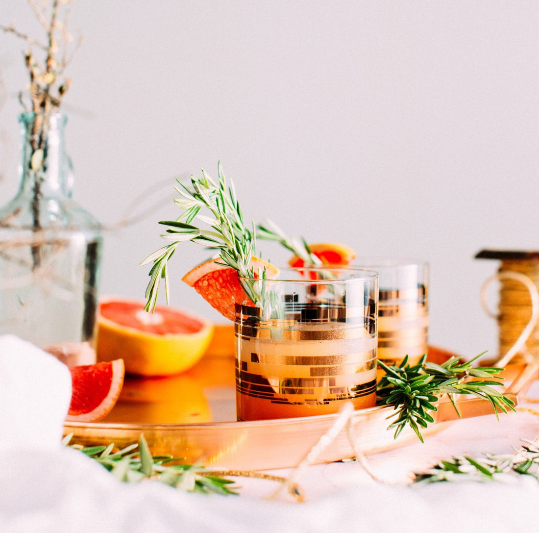 Rosemary Grapefruit Holiday Cocktail Recipe