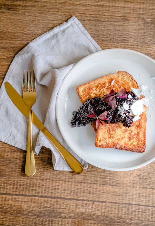 Pumpkin and Hazelnut-Stuffed French Toast