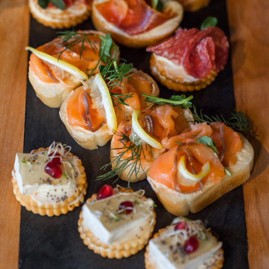 Salmon and Dill Toasts