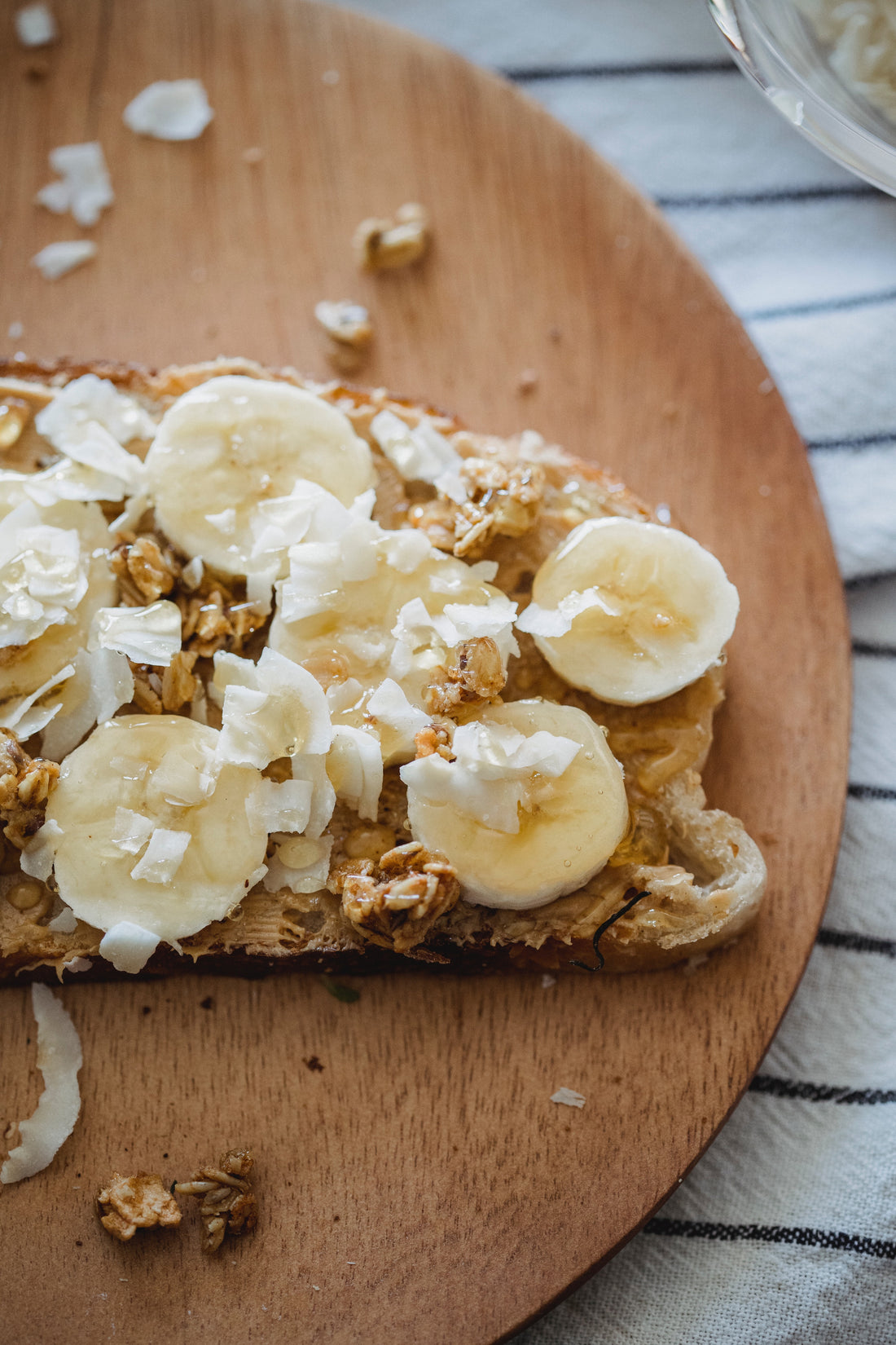 Banana-Coco Nut Butter Toast