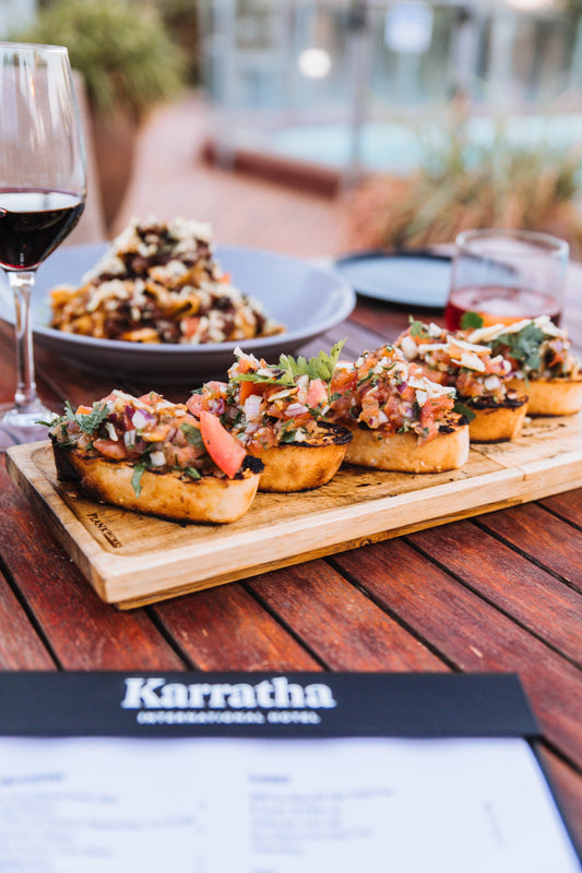 Seafood Escabeche Crostini