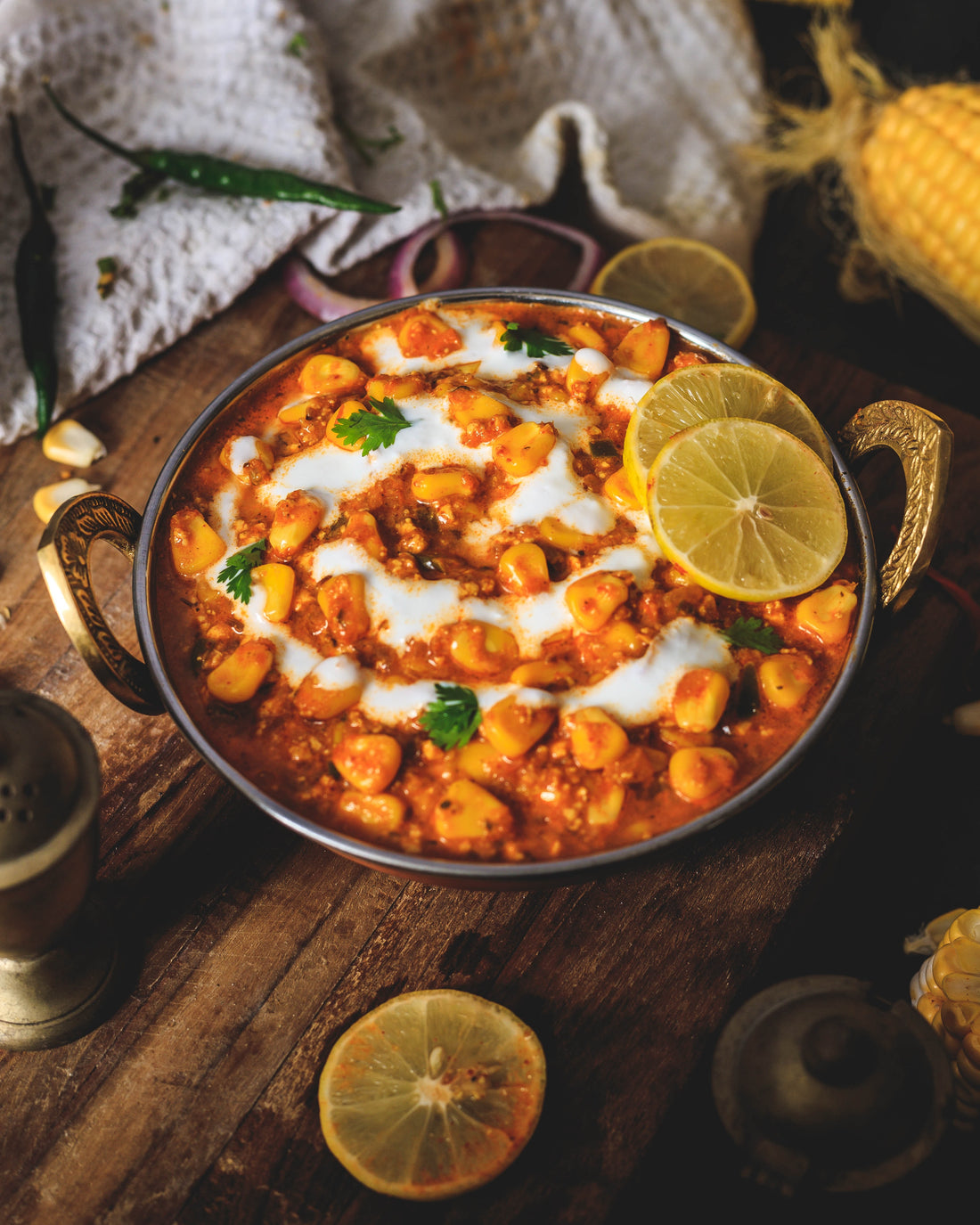 Spicy Corn Chaat: Indian Street Food