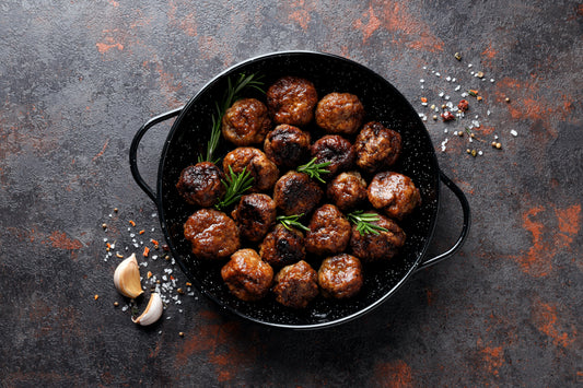 Lamb Keftedes: Greek Meatballs