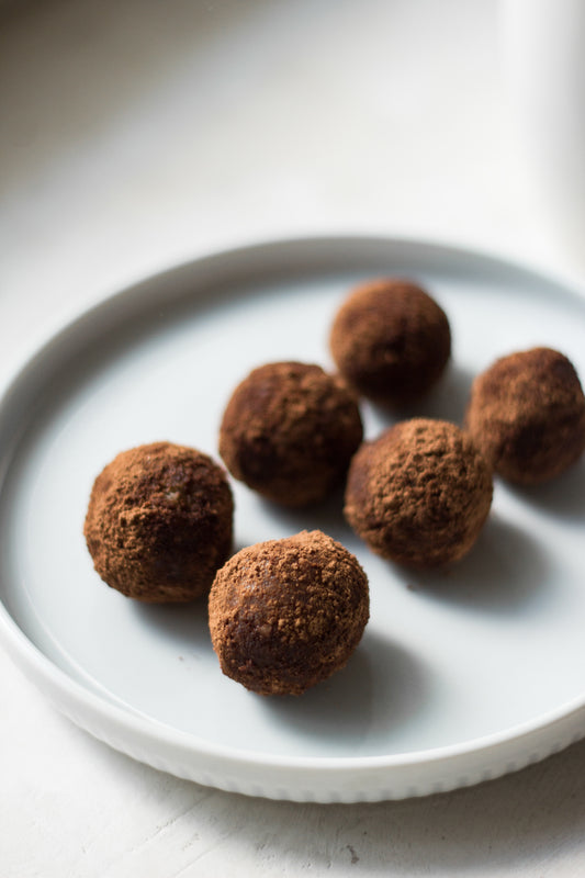 Salted Honey Truffles