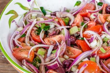 Easy Turkish Red Onion Salad