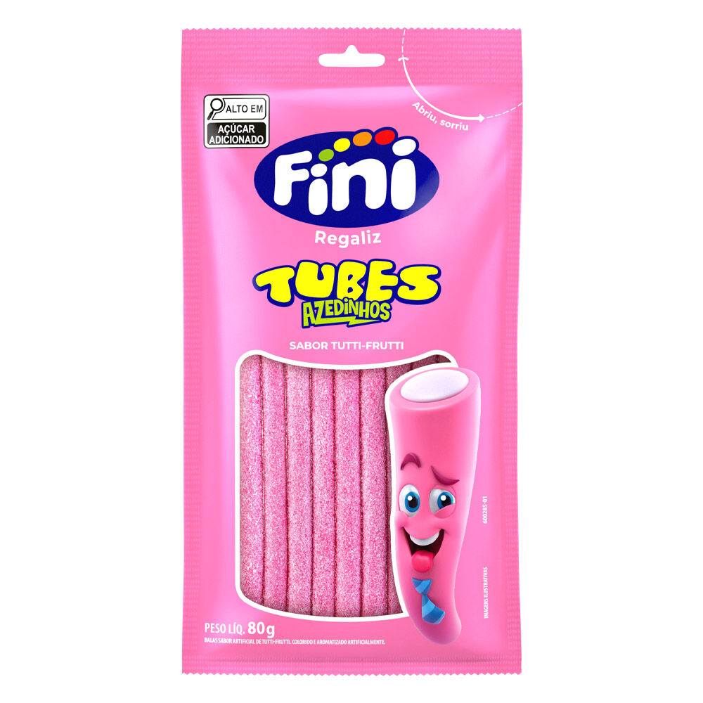 Fini Tubes Azendinhos, Tutti-Frutti (Brazil)