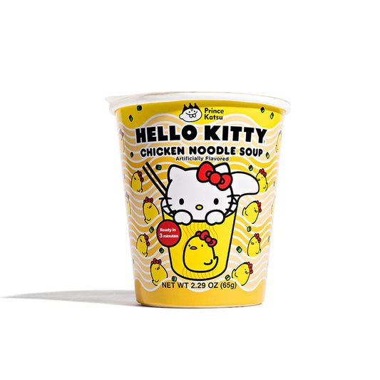A-SHA Hello Kitty Chicken Noodle Soup, 65g (Taiwan)