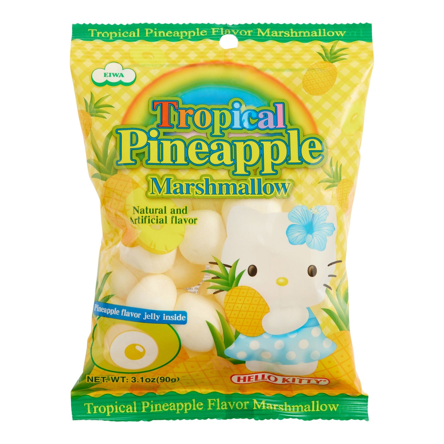 Eiwa Hello Kitty Marshmallows, Pineapple (Japan)